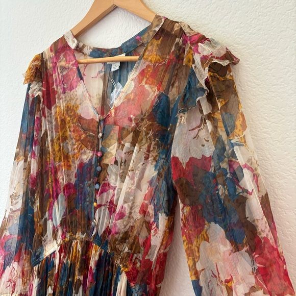 Sundance Trieste romance midi dress NWT Size Small - Picture 4 of 13